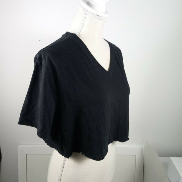 4/$20 Urban Pipeline Crop Top Large Black Cut - Picture 6 of 13